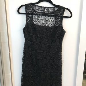 BB Dakota black lace dress